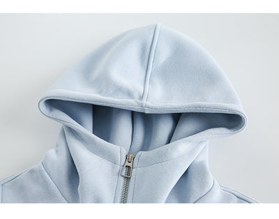 Sudadera Holgada con Capucha y Cuello Alzado para Mujer - Image 15