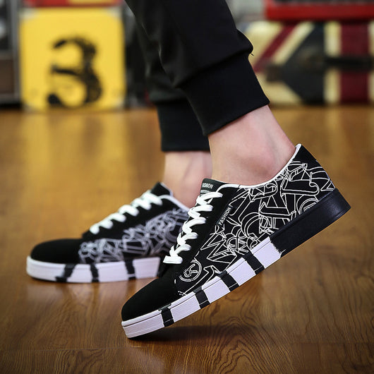 Zapatillas de lona deportivas casual con estilo moderno - Image 3