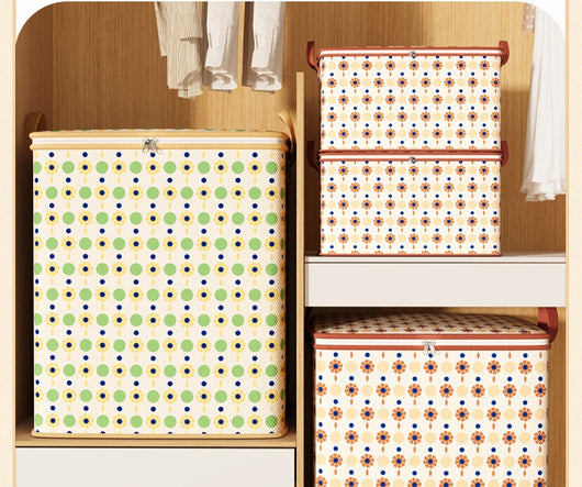 Bolsa Organizadora de Viaje con Diseño Floral y Lunares - Image 10