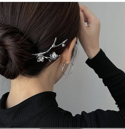 Horquilla de Flor de Cerezo Diseño Exclusivo Accesorios para Cabello Estilo Chino - Image 3