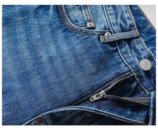 Jeans Rectos Cintura Alta Mujer Otoño Stretch - Image 24