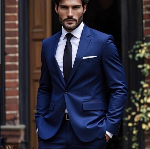 Trajes Formales Británicos de Dos Piezas para Hombre Ejecutivo - Image 15