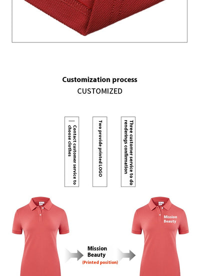 Vestido Tipo Polo Ejecutivo para Trabajo y Deporte - Image 13