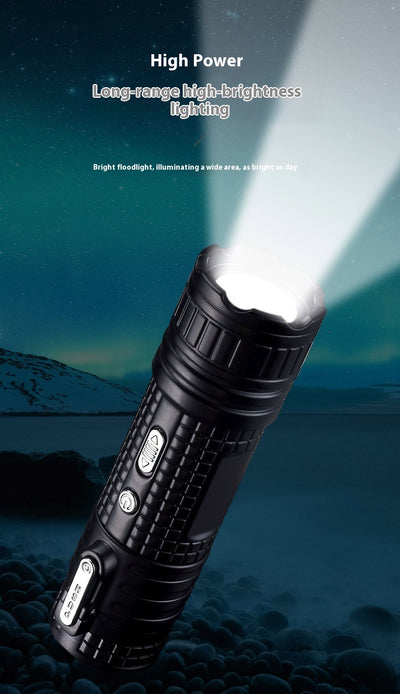 Linterna LED Multifunción Impermeable 3 en 1 con Encendedor - Image 27