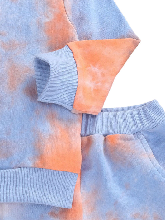 Conjunto Tie-Dye para Niños con Blusa Manga Larga - Image 8