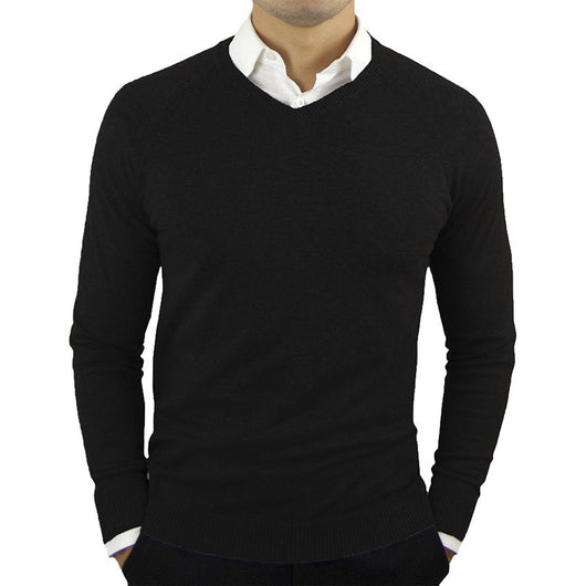 Suéter Cuello Alto para Hombre - Abrigo Básico Versátil - Image 8