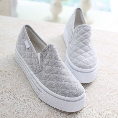 Mocasines Plataforma de Algodón para Mujer - Comodidad y Estilo Casual - Image 6