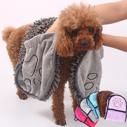 Albornoz Absorbente para Mascotas - Toalla de Microfibra Secado Rápido Perros y Gatos - Image 3