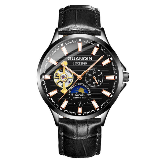 Reloj Mecánico Guanqin para Hombre - Elegancia Clásica - Image 10