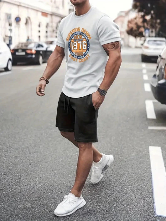 Conjunto Casual Holgado para Hombre con Tecnología de Impresión 3D - Image 17
