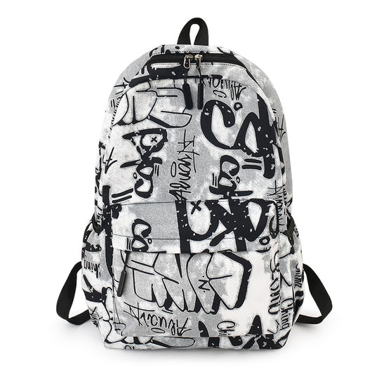 Mochila Canvas Grande Personalizada con Diseño Graffiti - Image 8