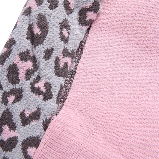 Suéter para Mascota Estampado Leopardo Rosa con Lazo - Image 15