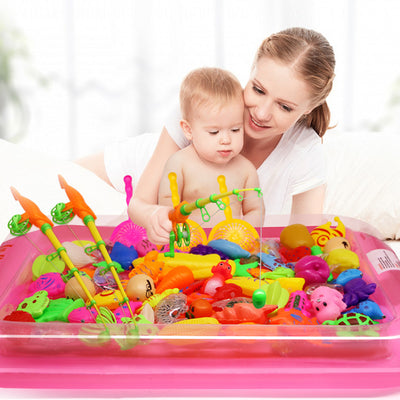 Juego de Pesca Magnética para Baño del Bebé