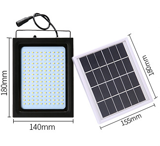 Foco Solar LED para Exteriores - Iluminación sin Electricidad para Techos y Jardines - Image 4