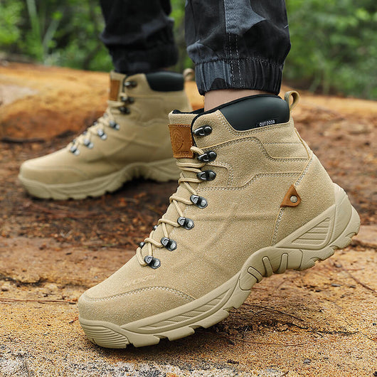 Botas de Montaña Impermeables Talla Grande para Hombre - Otoño e Invierno - Image 4