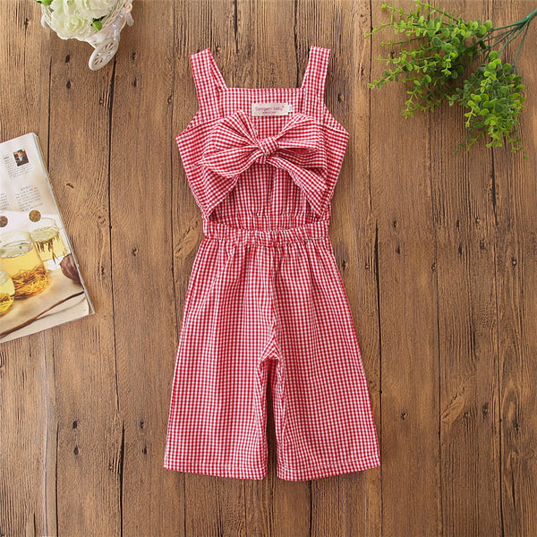 Conjunto Infantil de Rayas con Top Tubo y Manga Corta