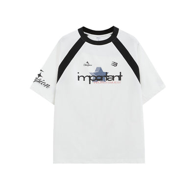 Playera Deportiva Retro con Tecnología Five-in-one Estilo Casual Americano - Image 3