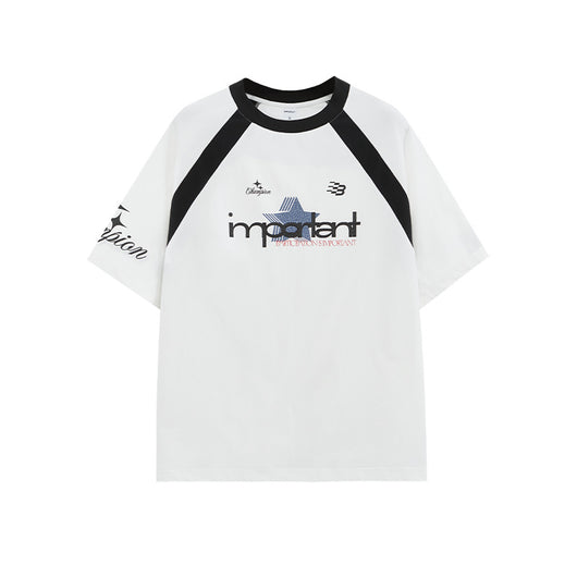 Playera Deportiva Retro con Tecnología Five-in-one Estilo Casual Americano - Image 3