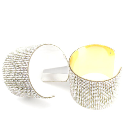 Pulsera Nupcial de Diamantes Brillantes - Cristal Elegante para Novia - Image 6
