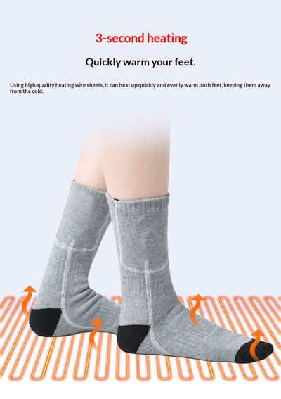 Calcetines Térmicos Recargables con Control de Temperatura en 3 Velocidades - Image 14