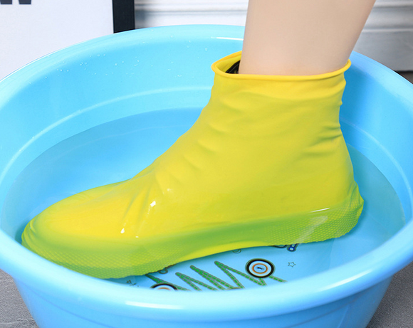 Cubiertas Impermeables Antideslizantes para Zapatos - Botas de Lluvia Reutilizables para Moto y Bicicleta