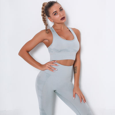 Conjunto de Brasier Invisible sin Costuras con Diseño Camuflaje - Image 24
