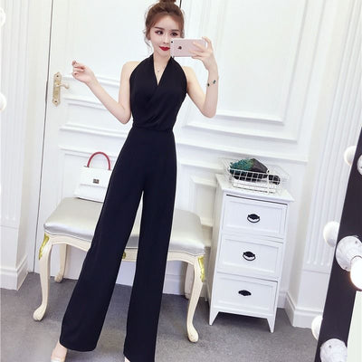 Jumpsuit de Piernas Anchas - Elegancia Moderna - Image 14
