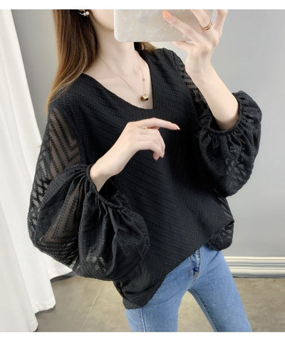 Blusa Chifón Premium Efecto Reductor y Cobertura Abdominal - Image 20