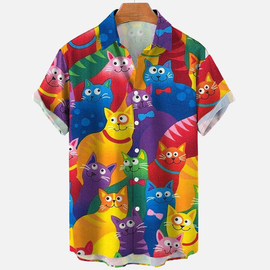 Camisa Estampada Grande para Hombre - Image 15