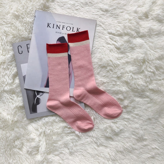 Calcetines Japoneses Retro Lindos con Diseño a Juego de Colores y Textura Mullida - Image 8