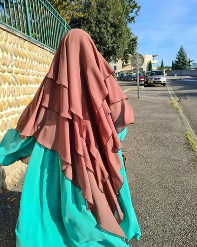 Turbante Protector Solar Multicapa para Mujer - Diseño Étnico Tradicional - Image 16