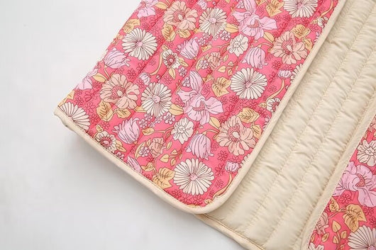 Chaleco Floral Otoñal Reversible de Algodón - Image 13