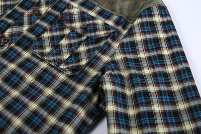 Camisa de Cuadros Gruesa y Cálida - Manga Larga Suelta y Cómoda - Image 23