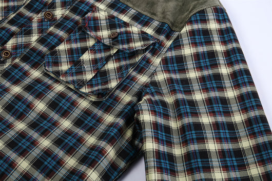 Camisa de Cuadros Gruesa y Cálida - Manga Larga Suelta y Cómoda - Image 23