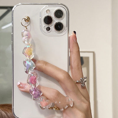 Pulsera Corazón Amor Coreana con Funda para iPhone 12 - Image 2
