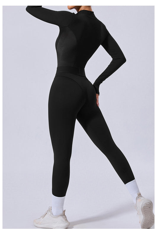Enterizo de Yoga para Mujer con Malla Transpirable - Image 24