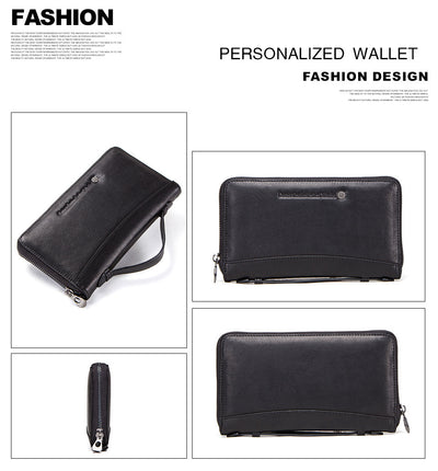 Billetera Multifuncional de Cuero Genuino para Hombre con Compartimentos Premium - Image 13