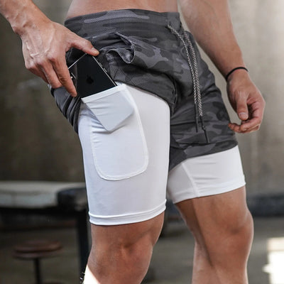 Pantalones cargo tácticos con malla y camuflaje - Image 6