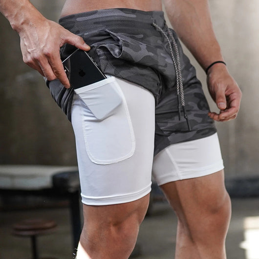 Pantalones cargo tácticos con malla y camuflaje - Image 6