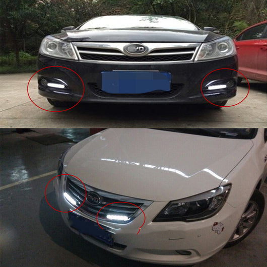 Luz Diurna LED 6 Puntos para Modificación Automotriz - Image 3