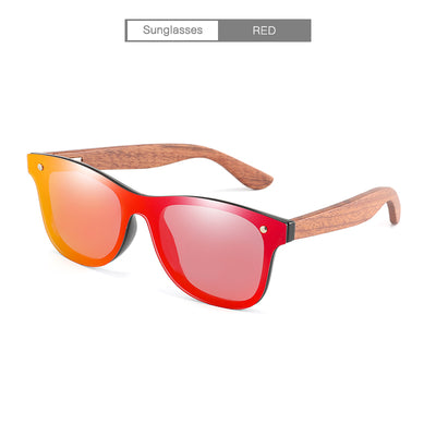 Gafas de Sol Polarizadas Arcoíris en Madera - Image 6
