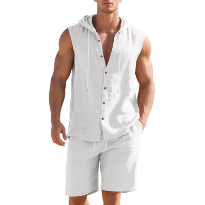 Conjunto de Bermudas y Camiseta sin Mangas para Hombre - Image 5