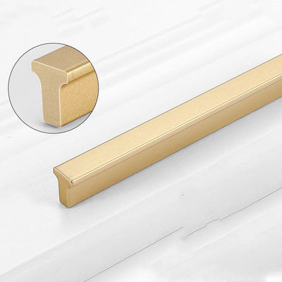 Tirador Alargado Dorado para Puertas y Cajones en Aluminio - Image 12