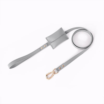 Correa Portátil de Cuero Suave para Perros Pequeños - Image 11
