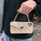 Funda Protectora 2 en 1 con Monedero y Cadena para iPhone