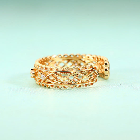Anillo Hueco Retro Personalizado para Dedo Índice - Image 7