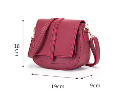 Bolsa Mensajera Casual de Cuero PU para Mujer - Image 4