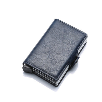 Cartera Minimalista de Cuero y Metal para Tarjetas Bancarias - Image 22