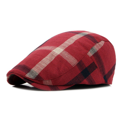 Gorra Clásica a Cuadros Estilo Británico para Hombre - Image 6