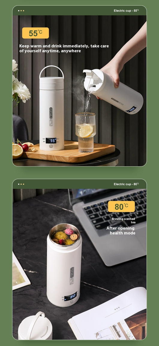 Taza Térmica Eléctrica con Control de Temperatura para Viajes y Oficina - Image 23